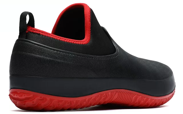 Wasserdichte Arbeitsschuhe zum Hineinschlüpfen, rutschfest, Schwarz Blau Rot, Damen Herren Unisex, Sicherheitsschuhe, Arbeitskleidung | Sansoti