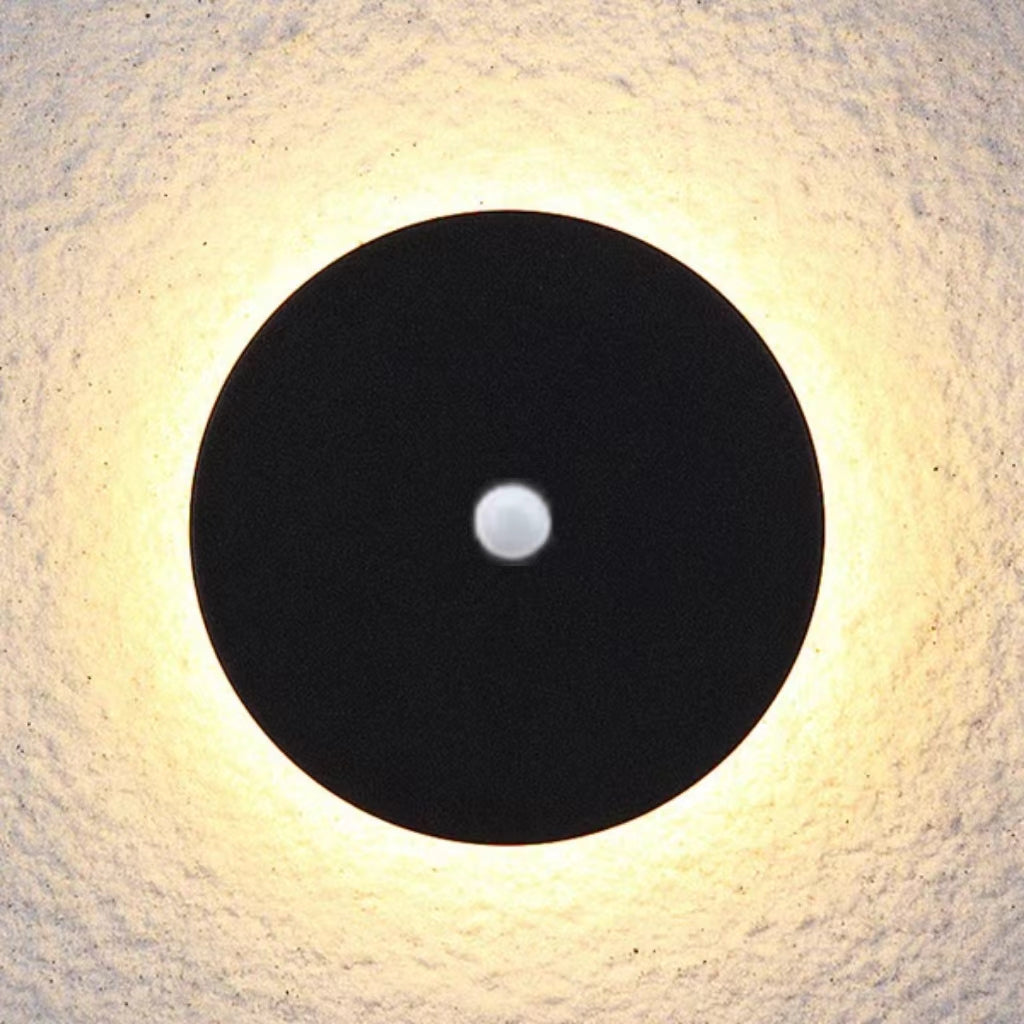 Minimalistische LED-Außenwandleuchte aus Metall, rund oder quadratisch, wasserdicht nach IP65, Gartenbeleuchtung für Flur und Terrasse | Sansoti