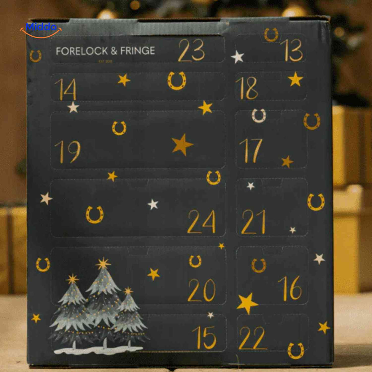 Calendrier de l’Avent 24 cases sur le thème des chevaux avec accessoires, compte à rebours de Noël, idée cadeau, surprise de décembre pour enfants | Sansoti