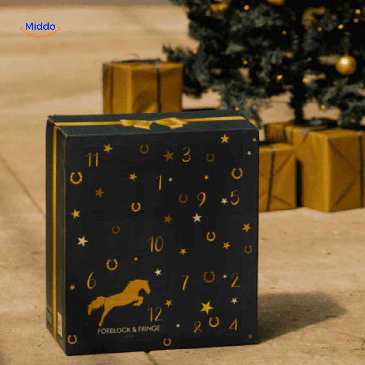 Calendrier de l’Avent 24 cases sur le thème des chevaux avec accessoires, compte à rebours de Noël, idée cadeau, surprise de décembre pour enfants | Sansoti
