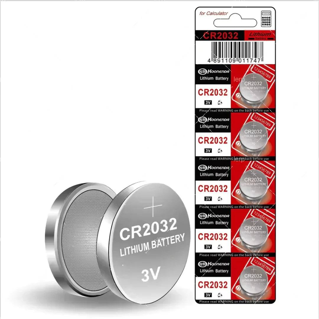 Knoopcel Batterijen CR2032 Lithium 3V voor GPS Trackers Weegschaal Afstandsbediening Horloge Apparaten | Sansoti