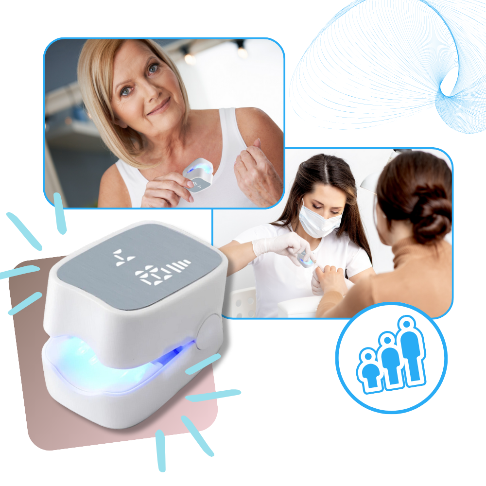 Laserpen voor Nagelonderhoud Draadloos Oplaadbaar Thuiszorg Nageltherapie Apparaat voor Voeten en Handen | Sansoti