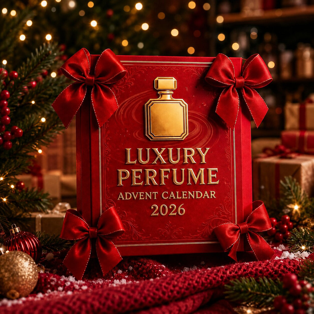 Advent calendar 24 Days Perfume Bottles Christmas Countdown Surprises Gift Set Fragrance Set for Women Holidays | Sansoti