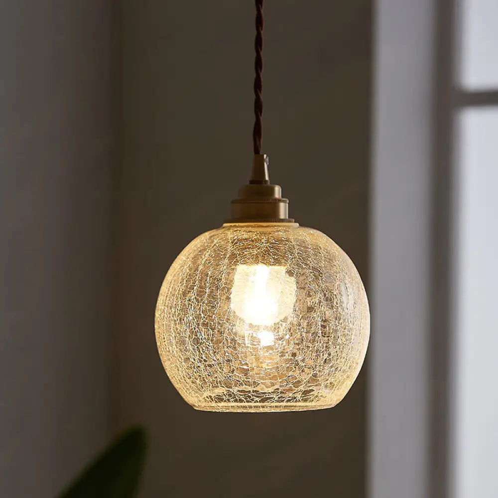Pendelleuchte mit klarer Glaskugel, industrielles Design, Wohnzimmer, Esszimmer, skandinavische Stimmungsbeleuchtung, moderner Stil | Sansoti