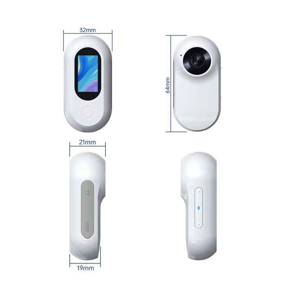 Pet Collar Camera, 1080P HD with Display for Cats and Dogs - Lightweight Action Camera for Pets | Sansoti