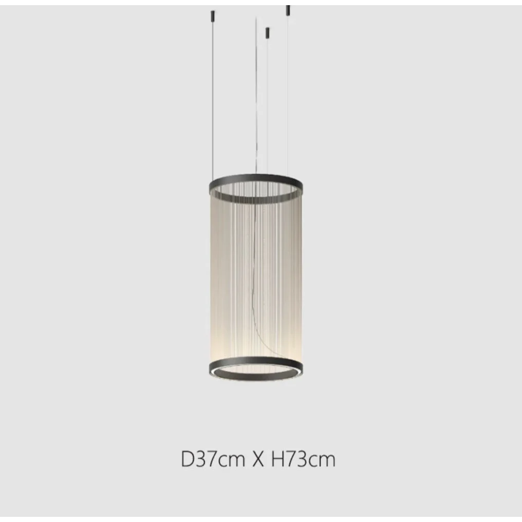 Hanglamp Cluster Staal Aluminium Rood Groen Crème Woonkamer Eetkamer Hal Getrapt Multi-Pendant Messing | Sansoti