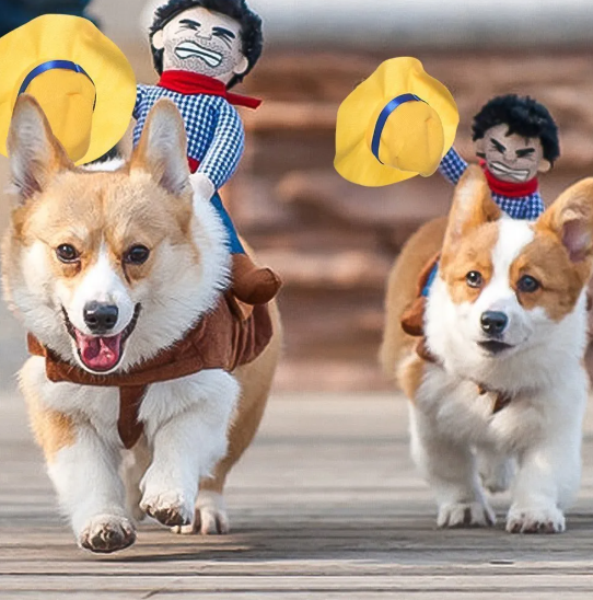 Animal Costume Horror Film Character for Dogs and Cats Halloween Theme Party Fancy Dress Pet | Sansoti