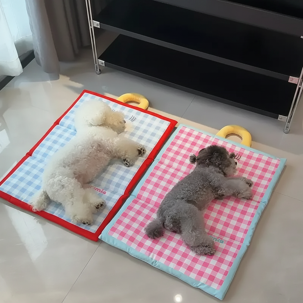 Koelmat Huisdieren Opvouwbaar Ademend Hond Kat Reismat Verkoeling Zomer Comfort Rustplaats Koeling Thuis | Sansoti