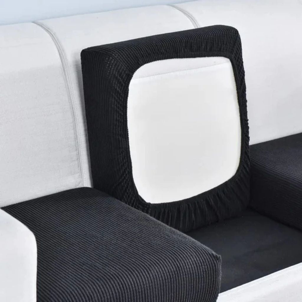 Dehnbarer Sofabezug Haustierfreundlich 100 % Polyester Waschbarer Möbelschutz 10 Größen 6 Farben Wohnzimmer | Sansoti