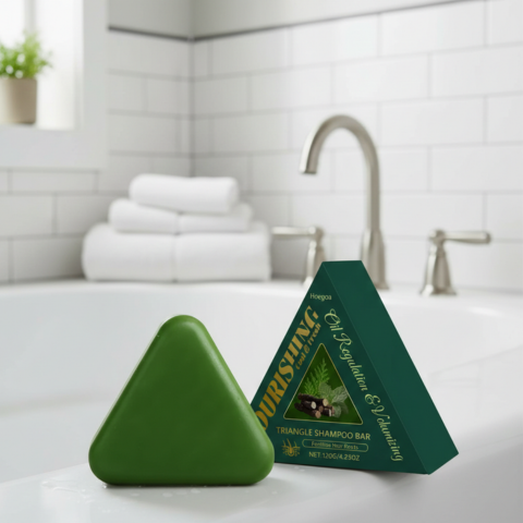 Kruidenshampoo Bar voor Voller Dikker Haar Natuurlijke Haarverzorging Scalp Balance Haargroei Stimuleren | Sansoti