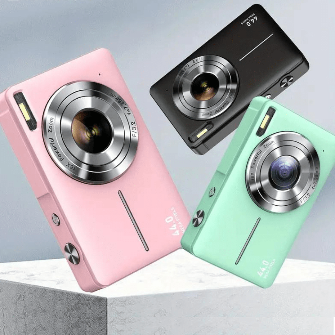 Digitale Retrocamera Full HD Video Foto Compacte Reiscamera Vintage Design Automatische Lichtopname Compact | Sansoti
