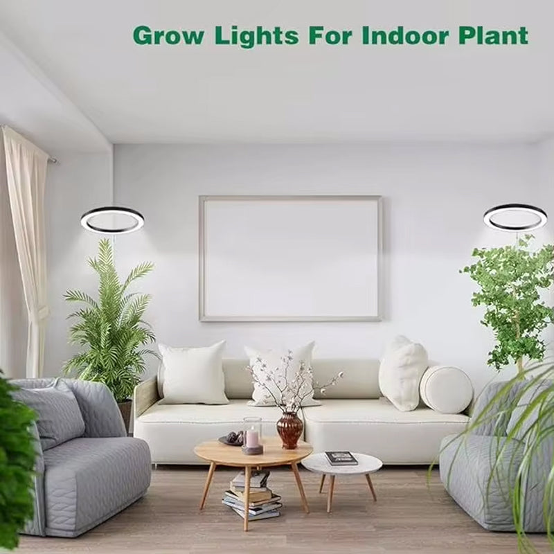 Adjustable LED Grow Light with Telescopic Stand, Automatic Timer and Spectrum for Vigorous Houseplants | Sansoti