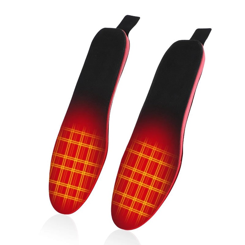 Heated Insoles with Remote Control Rechargeable Arch Support Comfortable Winter Footwear | Sansoti