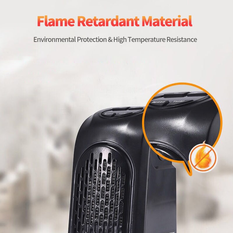 Compact Wall Heater with Digital Display and Ceramic Heating for Optimal Comfort and Warmth | Sansoti