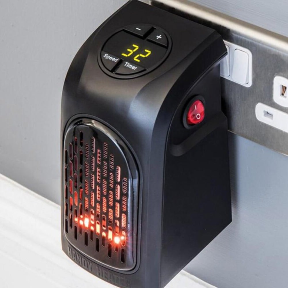 Compact Wall Heater with Digital Display and Ceramic Heating for Optimal Comfort and Warmth | Sansoti