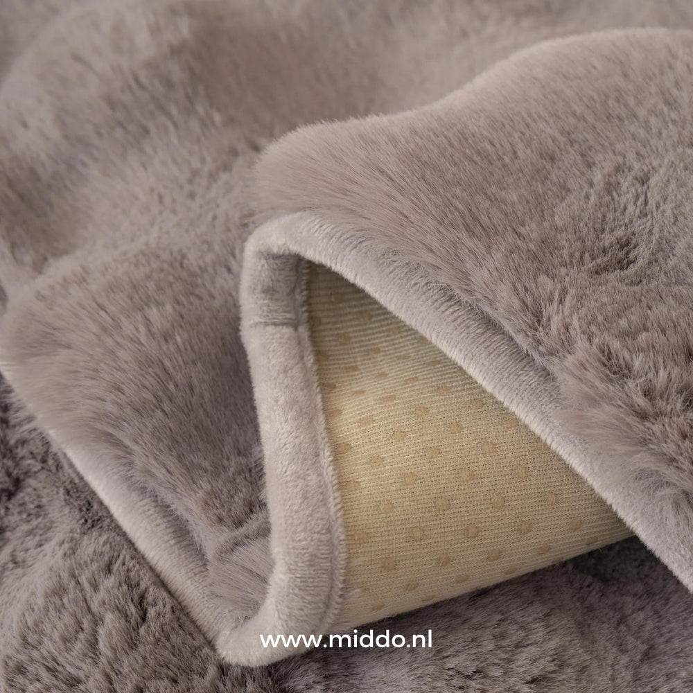 Weicher Plüsch-Möbelbezug Winter-Sofaschutz Rutschfest Kratzfest Haustierschutz Sessel Sofa | Sansoti