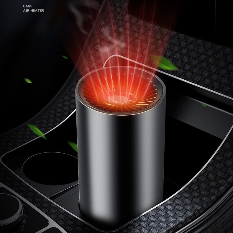 Compact 12V Car Heater with Adjustable Fan and Defrost Function for Clear Winter Visibility | Sansoti