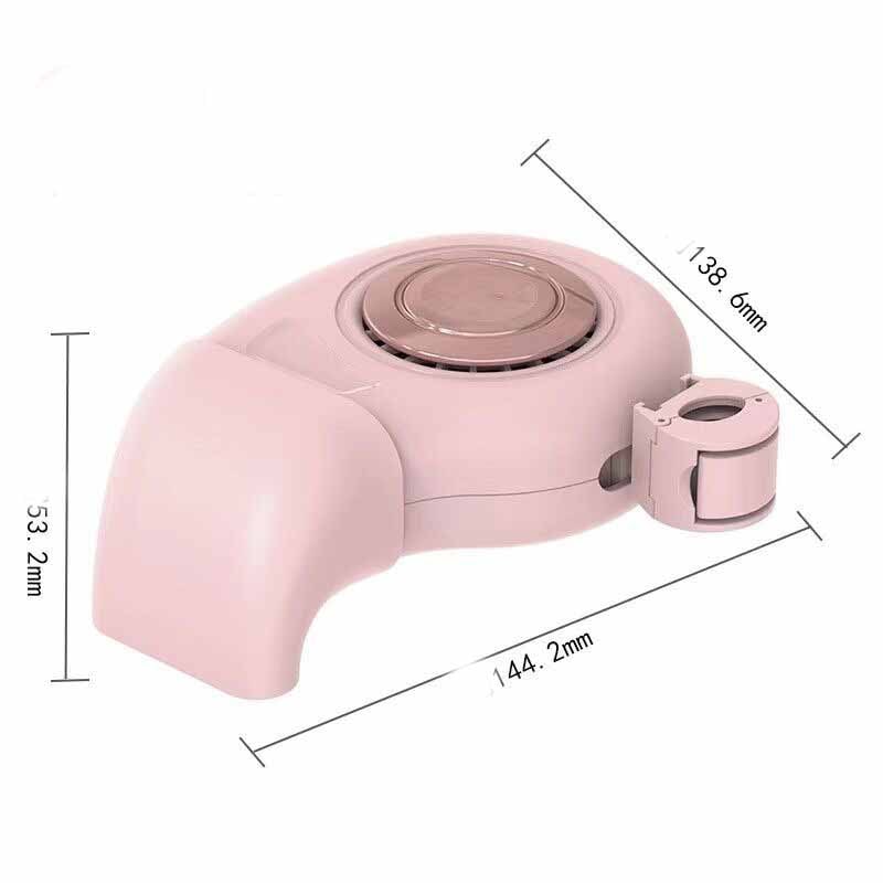 12V Interieur Ventilator Auto met Warme & Koele Lucht Functie Draaibaar Ontdooiventilator Voorruit Verwarmend | Sansoti