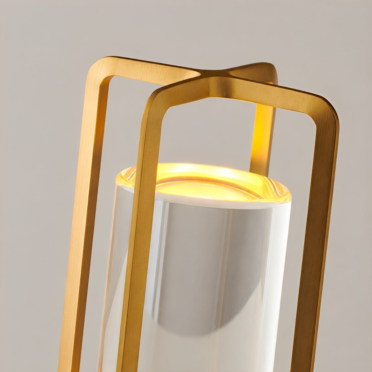 Wiederaufladbare LED-Tischlampe mit Touch-Bedienung, Dimmfunktion, kabellosem Stimmungslicht, USB-Nachtlicht und stimmungsvoller Beleuchtung | Sansoti