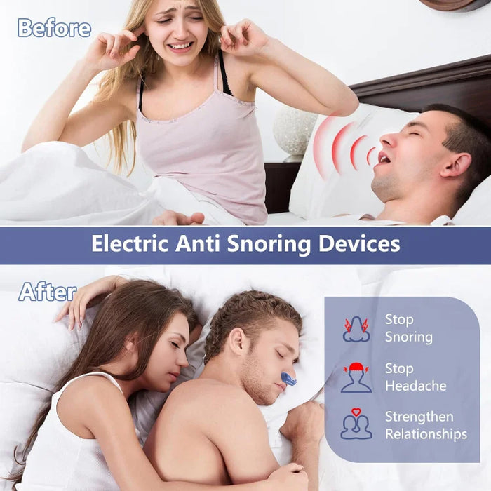 Appareil compact de ventilation nasale pour dormir paisiblement, aide anti-ronflement et à la respiration, rechargeable, format voyage, amélioration du sommeil | Sansoti