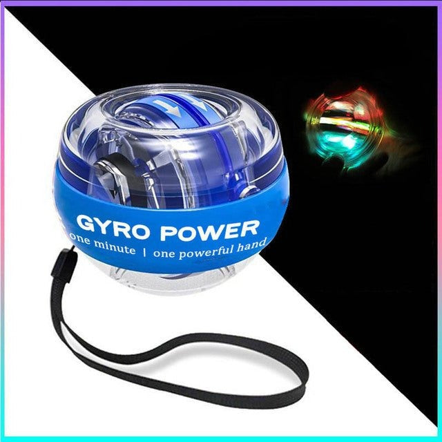 Gyroscoop Polstrainer LED Weerstand 32kg Onderarm Grip Kracht Training Bal Fitness Spierversterking Thuis | Sansoti