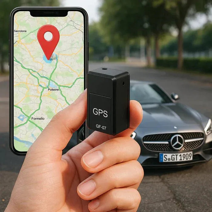 Compacte GPS Tracker Magnetisch voor Auto Motor Waterdicht Wereldwijd Volgsysteem Real-time Locatiebepaling | Sansoti