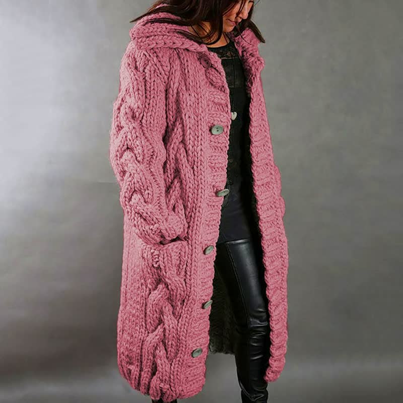 Gefütterte Damenjacke mit Kapuze, wasserabweisend, Wintermodell, Woll-Regenmantel, warme Outdoor-Winterjacke für Damen | Sansoti