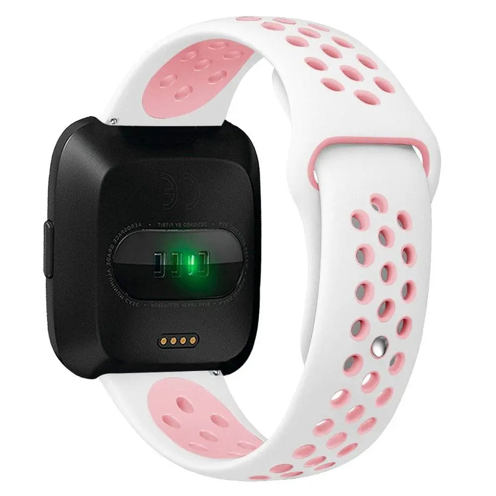 Sports Watch Strap with Sweat-Resistant Layer - Adjustable Fitbit Versa 2 Wristband for Comfortable Training | Sansoti