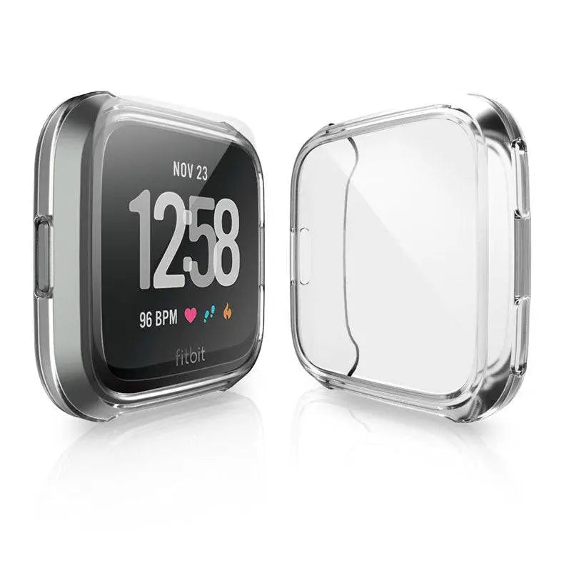 Smartwatch Beschermhoes met Geïntegreerde Schermbescherming voor Fitbit Versa 2 Volledig Rondom Beschermd | Sansoti