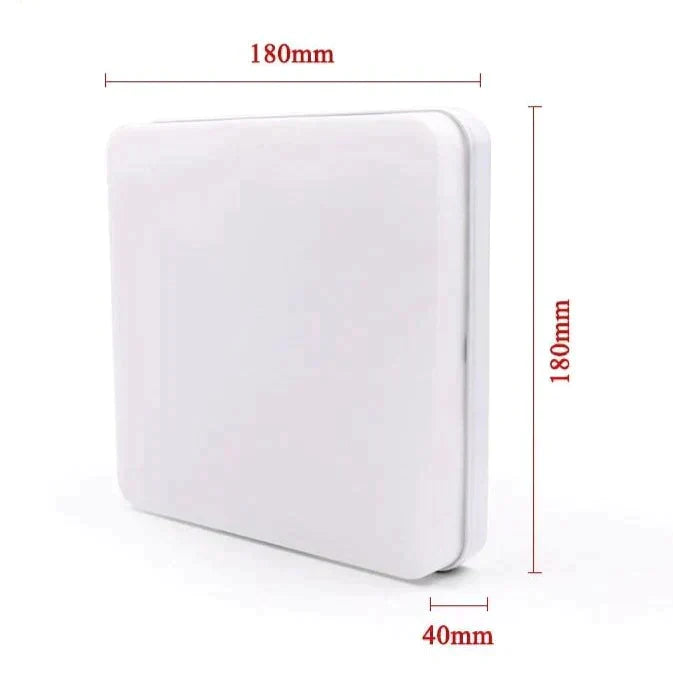 Quadratische LED-Panel-Deckenleuchte zur Aufbaumontage, 18 W, 24 W, 36 W, 48 W, warmweiß, kaltweiß, moderne Alltagsbeleuchtung | Sansoti