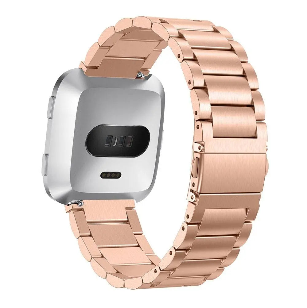 Steel Smartwatch Bracelet for Versa 2 - Adjustable Metal Wristband with Secure Clasp Elegant Watch | Sansoti