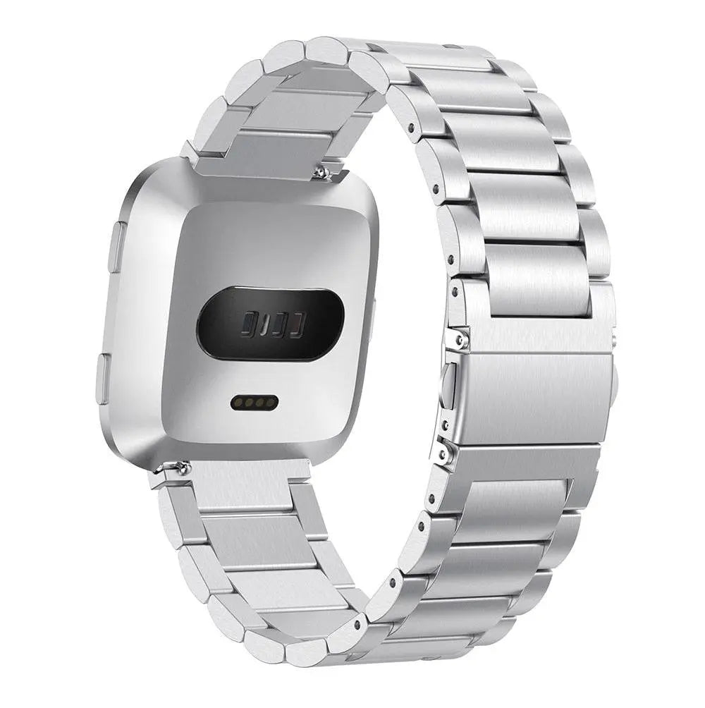 Steel Smartwatch Bracelet for Versa 2 - Adjustable Metal Wristband with Secure Clasp Elegant Watch | Sansoti