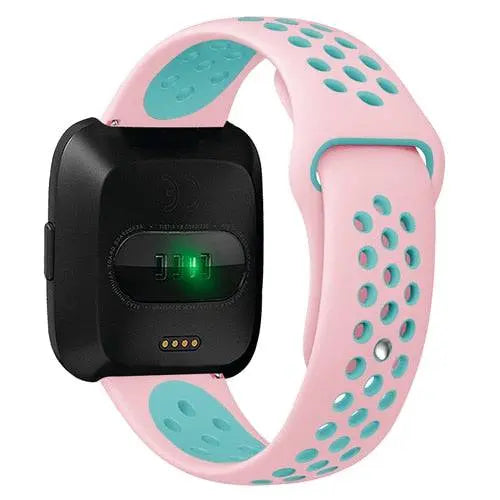 Sports Watch Strap with Sweat-Resistant Layer - Adjustable Fitbit Versa 2 Wristband for Comfortable Training | Sansoti
