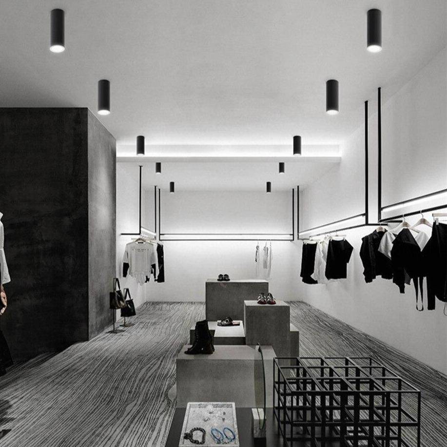 Moderne led tube plafondspot opbouw cilinder – minimalistische zwarte en witte 5w plafondlamp voor keuken, woonkamer en badkamer met warm wit, neutraal wit en koud wit licht | Sansoti