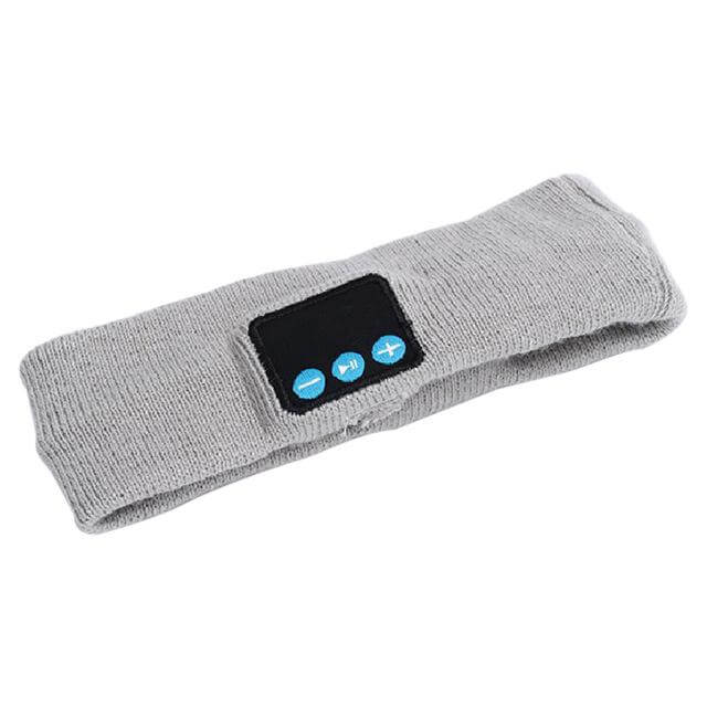 Knitted Sports Headband with Wireless Audio, Winter Headband for Running and Outdoor Activities, Soft Headphones | Sansoti