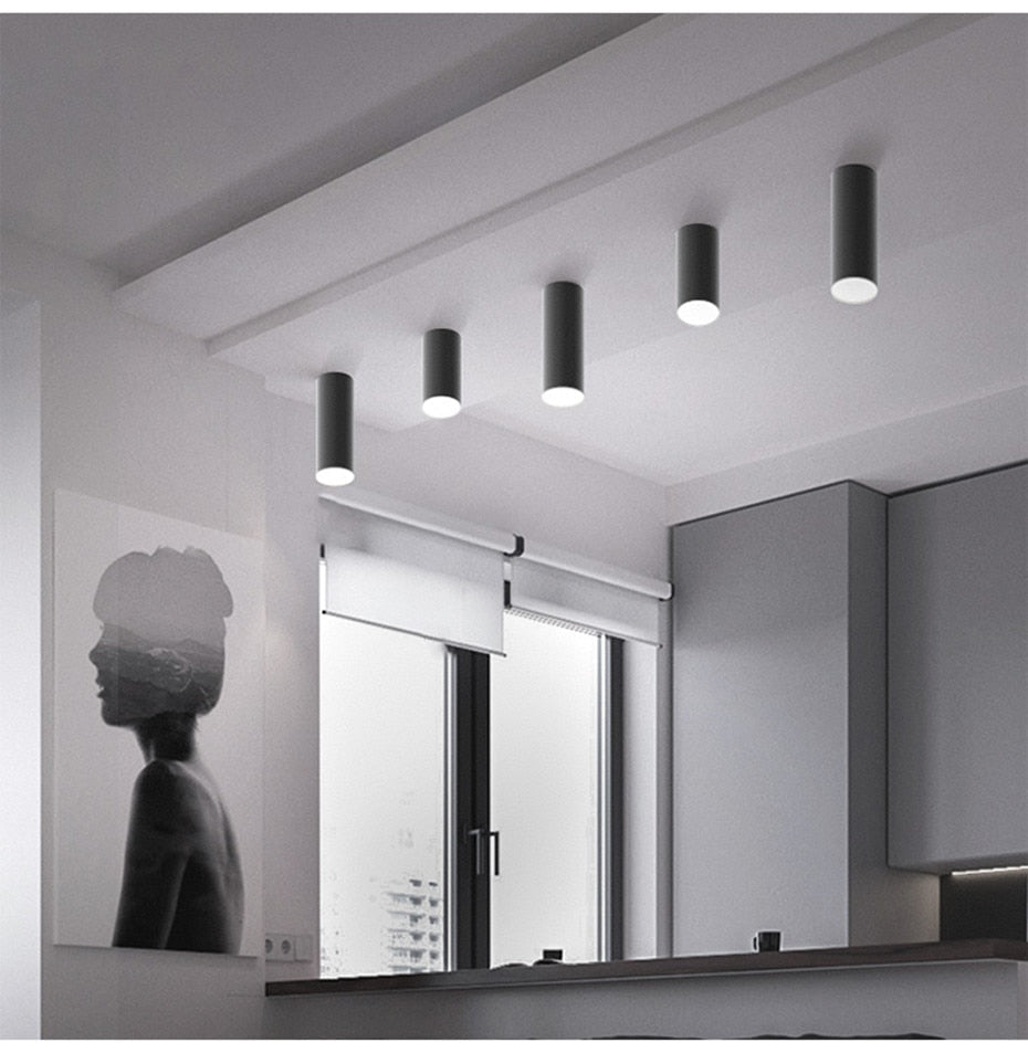 Plafonnier LED COB encastré 75MM–400MM design moderne pour salon et cuisine 110V/220V | Restfield