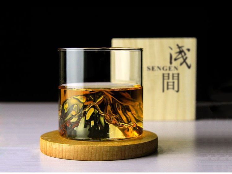 Verre à whisky en cristal au design japonais – Luxe & intemporel | Restfield