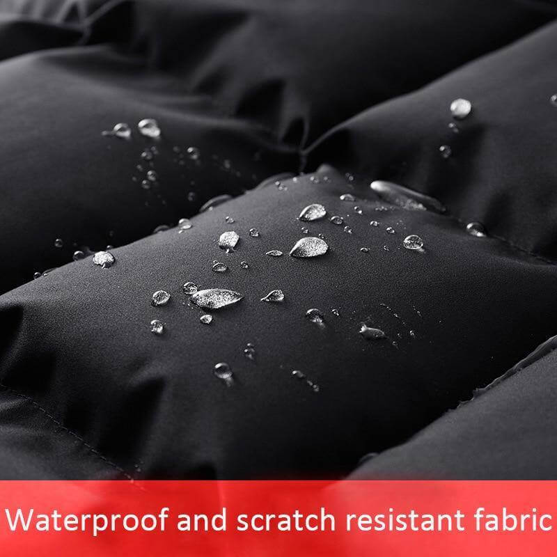 Heated Body Warmer Vest with Hood, Three Heat Settings, USB Rechargeable, Water-Repellent, Outdoor Winter | Sansoti