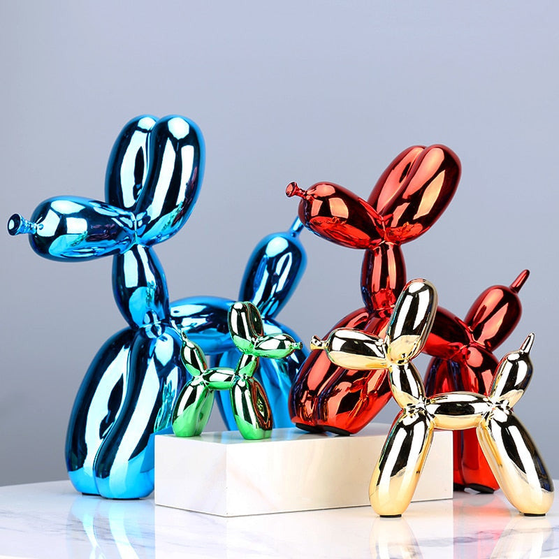 Ballonhond Sculptuur Kunsthars Decoratie Modern Design Woonkamer Interieur Cadeau-idee Decoratief Object | Sansoti