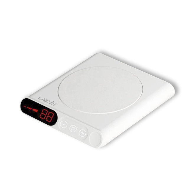 USB Cup Warmer with Timer, Digital Display and Temperature Control for Coffee and Tea, Desk Mat | Sansoti