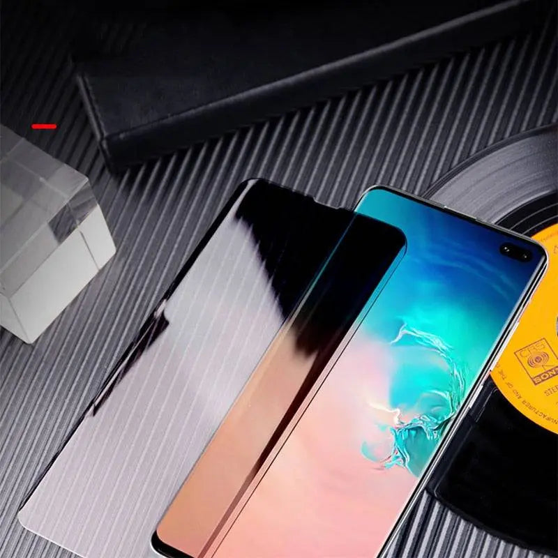 Privacy Screen Protector Tempered Glass for Samsung Galaxy S21 S20 S10 S9 S8 Note 20 Phone Protection | Sansoti