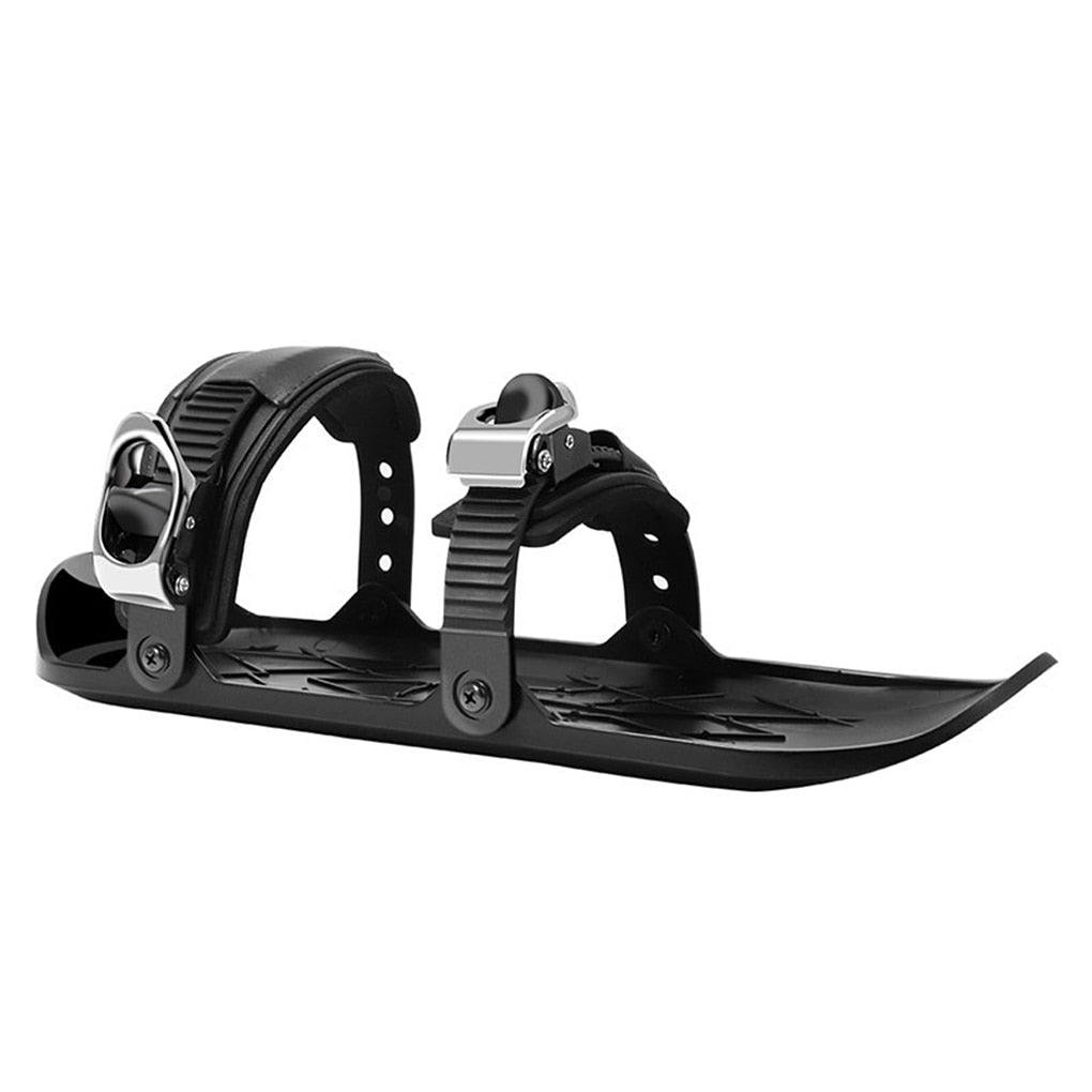 Adjustable Mini Ski Attachments Snow Skate Add-Ons Universal Sizes 37-45 Winter Outdoor Sports | Sansoti
