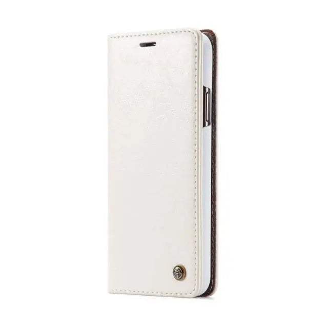 Leather Phone Case iPhone 13 Pro Max Black Brown Camera Protection Grip Stylish Durable Leather Case | Sansoti