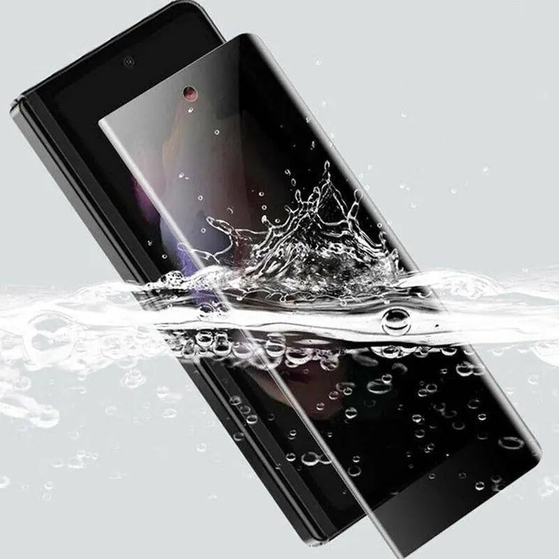 Privacy-Bildschirmschutz aus gehärtetem Glas für faltbares Smartphone Z Fold 3 Blickschutz Schutzfolie | Sansoti