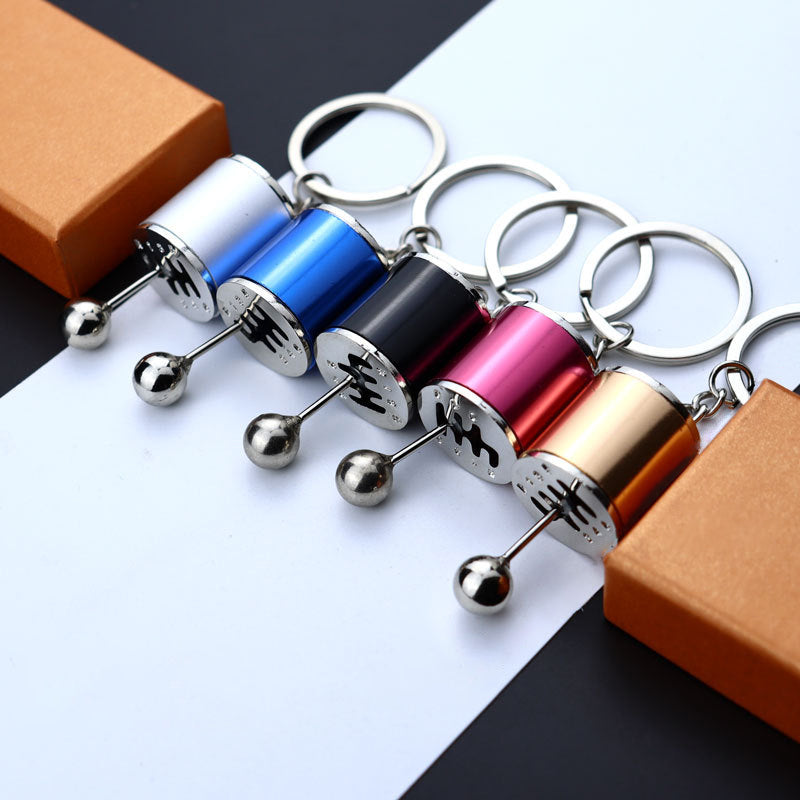 Handmatige Versnellingspook Sleutelhanger – Realistische 6-Versnellingen Design voor Autoliefhebbers | Sansoti