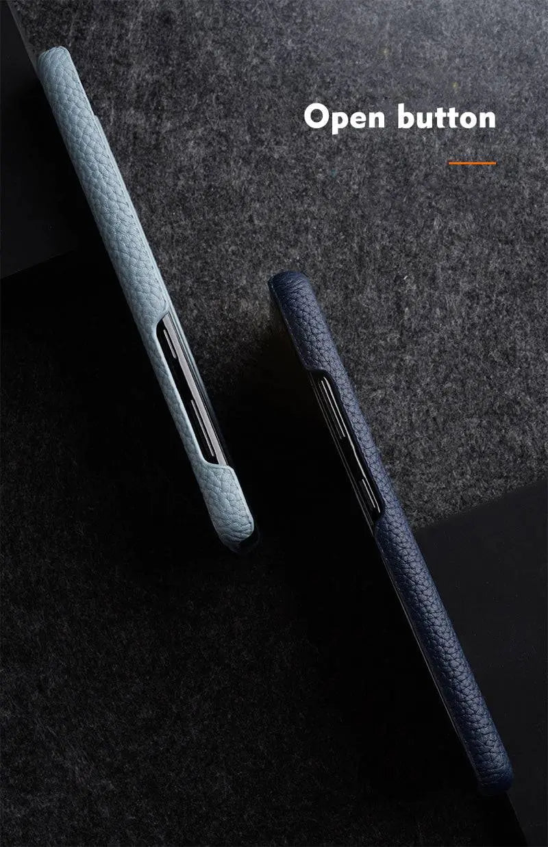 Leather Phone Case with Card Slots for Samsung Galaxy S22 S21 S20 Ultra Plus Stylish Protection | Sansoti