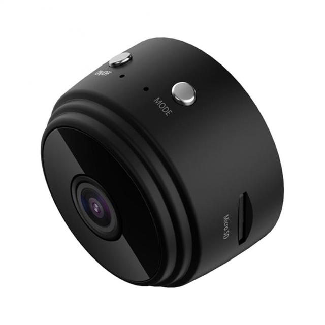 Compacte Beveiligingscamera HD 1080P Draadloos Infrarood Nachtzicht WiFi 150° Breedte Magnetische Montage App Bediening | Sansoti
