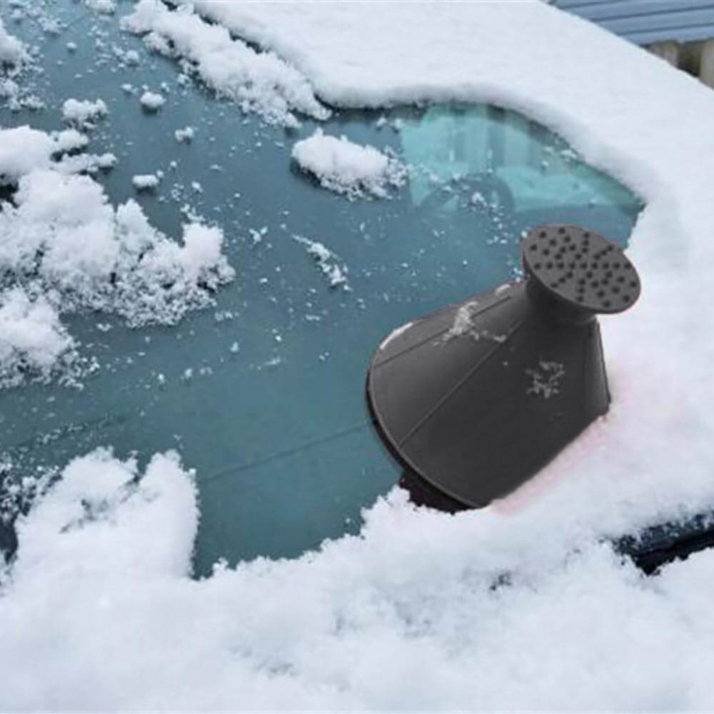 Conical Ice Scraper Car Windshield Snow Remover Winter Scraper Multifunctional Hand Tool | Sansoti