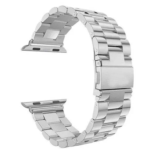 Stainless Steel Link Band Smartwatch 42mm 46mm 49mm Wristband Adjustable Metal Watch Accessory Universal | Sansoti