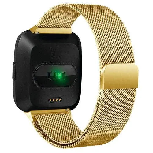 Bracelet de montre réglable en acier inoxydable, maille milanaise avec fermeture magnétique, pour smartwatch, accessoire de bracelet | Sansoti